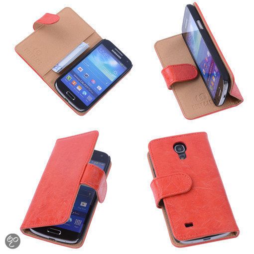 Best Cases Vintage Oranje Book Cover Samsung Galaxy S4 Mini i9190