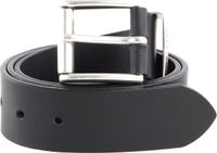 MUSTANG Leren Riem Leather Belt 40mm W100 Black Zwart