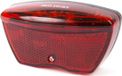 Cycletech Ikzilight Feu arrière vélo - 5 LED - Batterie - Réflecteur - Visible jusqu'à 800m