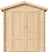 Timbela M367F1 - Houten tuinhuis - 1,98 m² - 136x196xH218 cm - zonder vloer