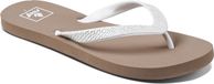 Reef Mist Sassy Slippers - Maat 36 - Vrouwen - wit/zilver/bruin