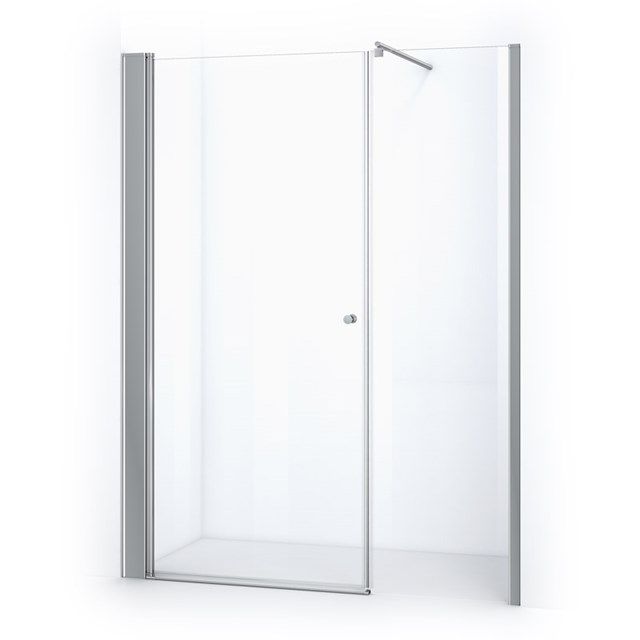 Maxaro Douchewand met Draaideur Zircon Comfort 150cm Chroom