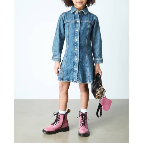 Dr. Martens 1460 leren veterboots roze kleutrer/schoolkind