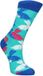Shots Sexy Socks Bunny Style Sokken Blauw/Turquoise Maat 36-41