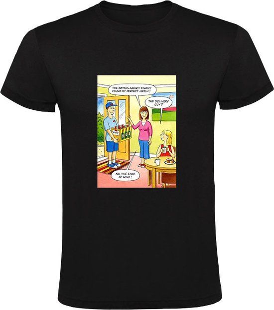 Sol's Perfect match Heren T-shirt - 3XL - Zwart