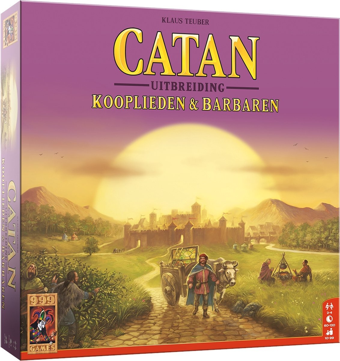 999 Games Catan: Uitbreiding Kooplieden & Barbaren Bordspel