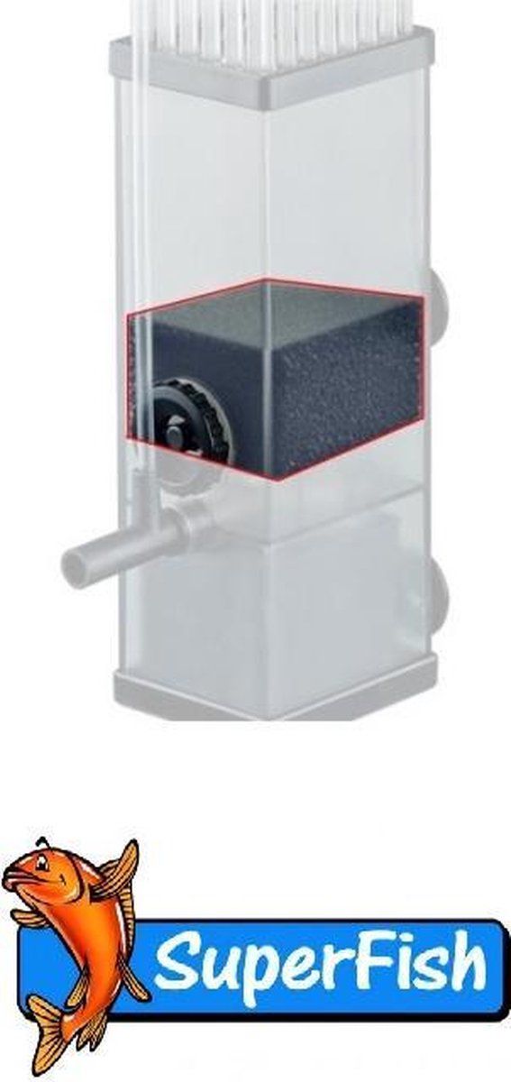 SuperFish Oppervlakteskimmer 300 filter foam - 2 stuks