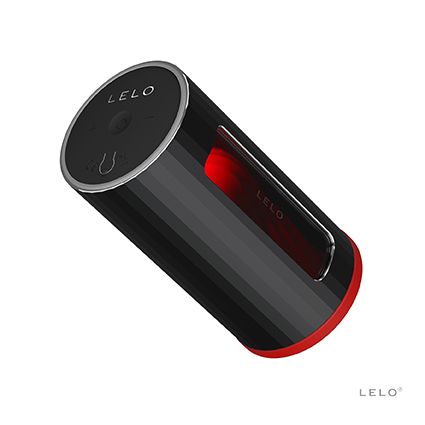 LELO F1s V2 - Black/Red - Silicone - Men's Masturbator