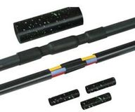 HellermannTyton 380-04013 LVK-C-5x1,5-6 PO-X BK Verbindingsmof met schroefverbinder Kabel-Ø: 12 - 48 mm Inhoud: 1 stuk(s) Zwart