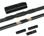 HellermannTyton 380-04013 LVK-C-5x1,5-6 PO-X BK Verbindingsmof met schroefverbinder Kabel-Ø: 12 - 48 mm Inhoud: 1 stuk(s) Zwart