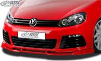 Voorspoiler RDX Racedesign Voorspoiler Vario-X passend voor Volkswagen Golf VI R 2008-2012 (PU)