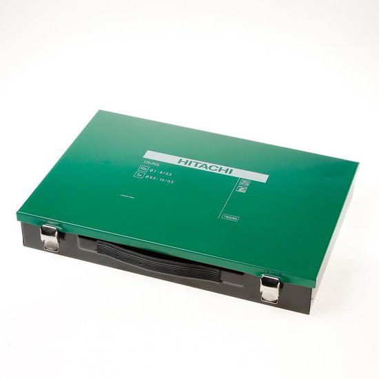 Hikoki Accessoires HiKOKI Borenset HSS-R DIN 338 in cassette - 170-delig - 780099