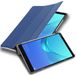 Cadorabo Tablethoes voor Huawei MediaPad M5 8 (8,4 inch) in Jersey donkerblauw