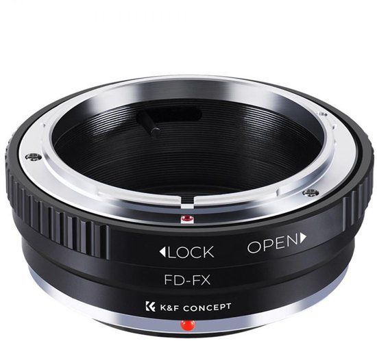 K&F Canon FD Adapterring kompatibel mit Fuji X