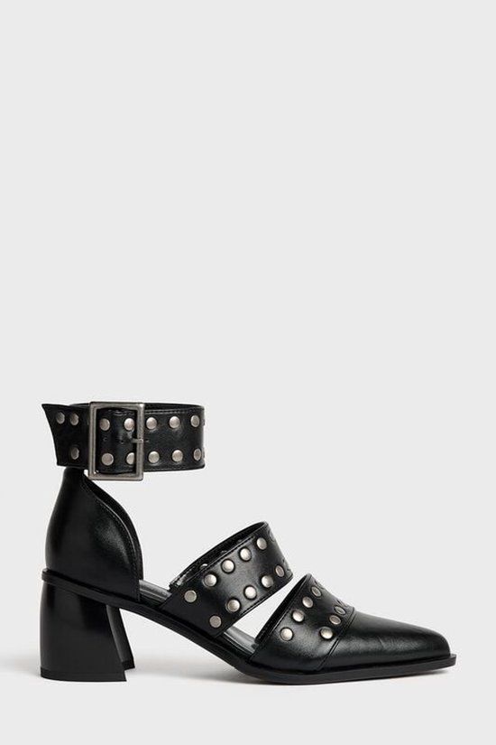 Killstar Celestial Summer - Midnight Vale Studded Heels Hoge hak zwart