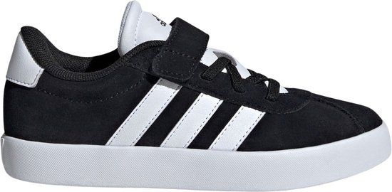 Adidas VL Court 3.0 Sneakers Junior - Zwart/Wit - Maat 33 - Unisex