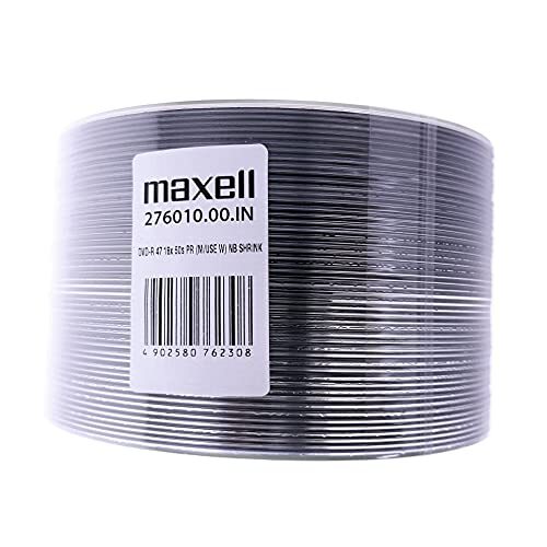 Maxell DVD-R 4.7 GB / 120 min 16x, Full printable, 50 stuks in ECO-pack