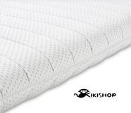 Kikishop Topdek Matras Topper HYBRID 190x210x9 cm Koudschuim/Traagschuim Wit