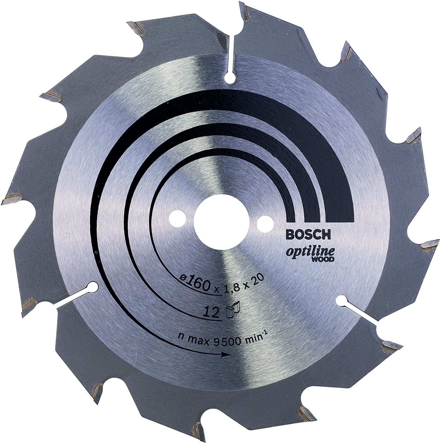 Bosch Optiline Wood Cirkelzaagblad - Ø 160mm - Hout