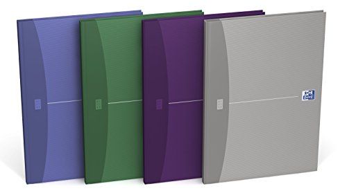 OXFORD Essentials Gebonden boek 5-pack A4 gelinieerd 96 vellen