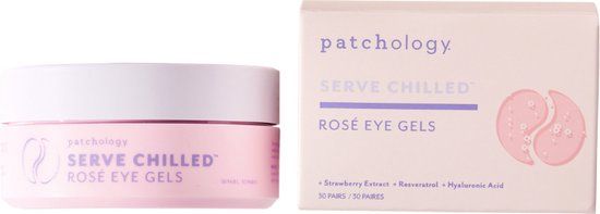 Patchology Serve Chilled Rosé Eye Gels - Hydraterende oogmaskers met antioxidanten - 30 stuks