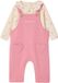 Vertbaudet Babyset salopet voor babymeisjes rozen