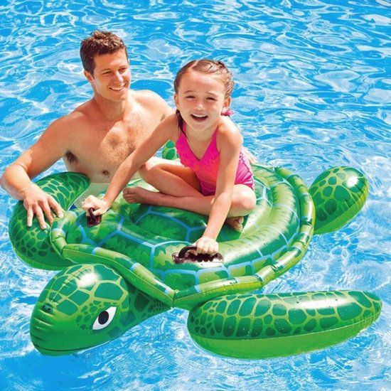 Intex Lil' Sea Turtle Ride-On - Age 3+ - 150cm - Green
