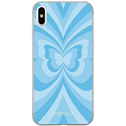 ERT GROUP Mobiele Telefoonhoesje voor iPhone XS Max - Babaco Butterflies 001 - TPU