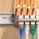 LogiLink Professional DIN-rail houder voor 4 Keystone modules, RVS, 35 mm