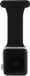 Strap-it Apple Watch bandje verpleegkundige band - zwart - Maat: 42 - 44 - 45 - 49mm