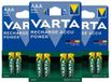 Varta Recharge Accu Power Oplaadbare Batterijen AAA 800mAh - 3 x 4 stuks - Voordeelverpakking