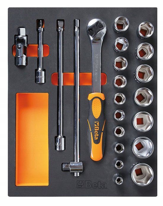Beta Gereedschap Inleg 22 Delen 2450/M96