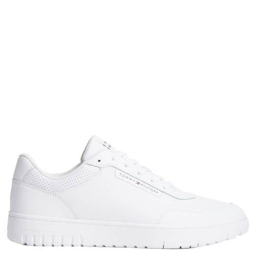 Tommy Hilfiger leren sneakers - wit