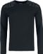 Gothicana by EMP Gothicana Zwart Shirt met Lange Mouwen en D-ringen - Heren - M