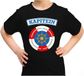 Bellatio Decorations Shoppartners Bv Kapitein verkleed t-shirt zwart voor kids - maritiem carnaval / feest shirt kleding / kostuum / kinderen 134/140