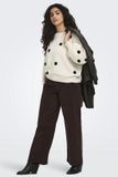 ONLY CARMAKOMA - CARHOPE GLOBAL EX HW WIDE CORD PNT NOOS - Dames - Leggings - Zwart - 48/32