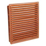 Ventilatierooster, WOLFPACK LINEA PROFESIONAL 2530008 inbouwventilatierooster, 17 x 17 cm, aluminium, bruin