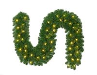 Holiday Tree Colorado kunstkerstguirlande warm led, 270x35 cm