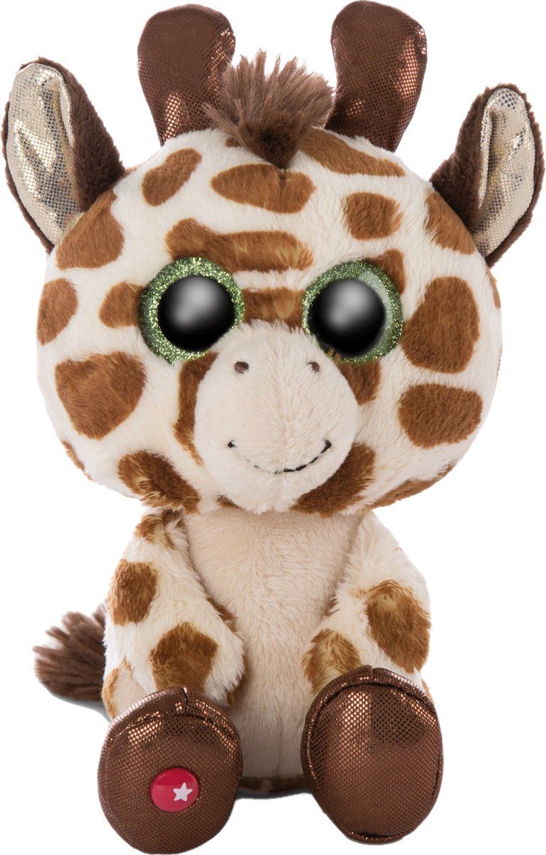 NICI Knuffelgiraf Giraffe Halla 15 Cm - Beige/Bruin