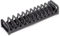 Emuca Orderbox Bordenrekken voor lade, 120x470mm, Aluminium en Plastic, Antracietgrijs