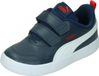 Puma Courtflex V2 Kinder Sneakers - Blauw - Maat 25