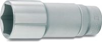 Hazet 880Lg-21 - Steeksleutel-inzet met vierkantaandrijving - 10 mm 3/8 inch