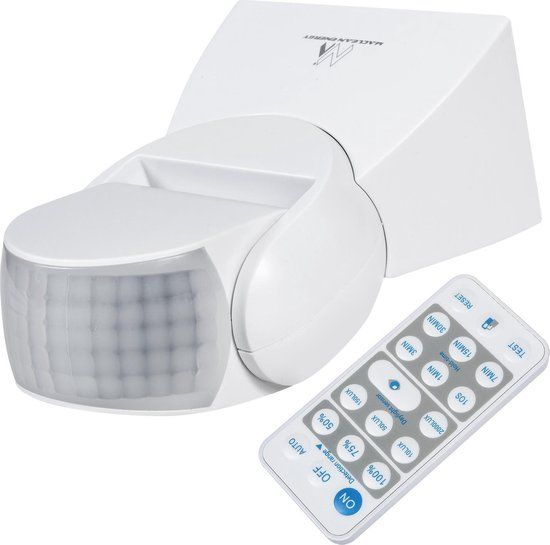 Maclean Infrarood bewegingssensor met afstandsbediening IP65 MCE241