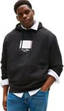Tommy Hilfiger Bt-ithaca Flag Hoodie Black Taille: 3XL TALL