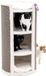 Petrebels Superdome 100 Krabton voor katten - Off-White - Ø 49 x 100 cm