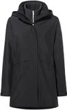 VAUDE Women's Idris 3in1 Parka IV, black, size 36, recycled polyester, waterproof, windproof, breathable, PFC-free