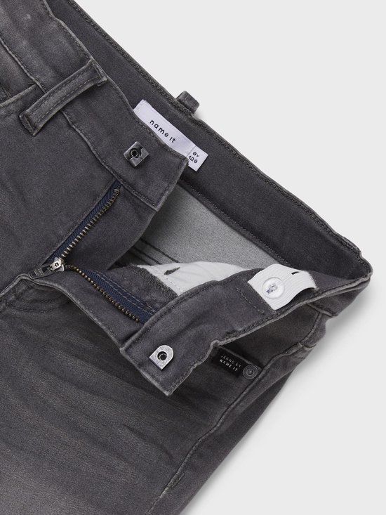 NAME IT NKMTHEO XSLIM JEANS - Jongens - Maat 104 - Dark Grey Denim