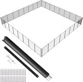 VEVOR Clôture de piscine 1,21 x 29,26 m Clôture de piscine amovible et sécurisée pour enfants, Installation facile à faire soi-même, Clôture de piscine, Filet de clôture de piscine en PVC Teslin de 340 g, Pour la protection des enfants et des animaux domestiques