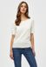 Peppercorn Tana Short Sleeve Pullover Cloud dancer XS