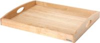 Continenta Dienblad rechthoekig, rubberhout, 54 x 42 cm